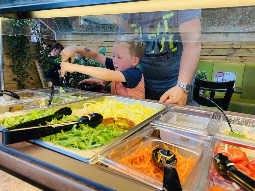 Diverse salades voor jong en oud