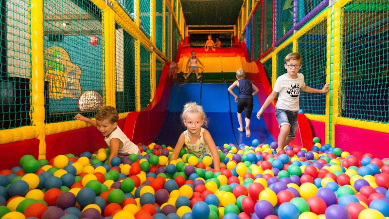 Binnenspeeltuin voor kinderen