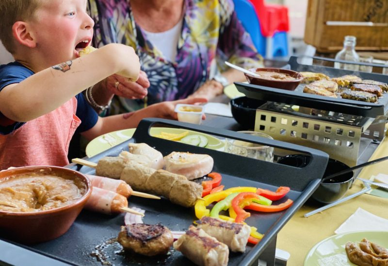 Bosgrillen9 Bosgrillen in ons restaurant voor kinderen
