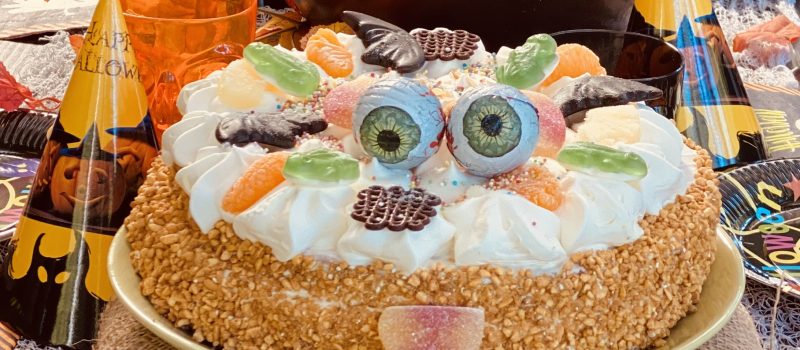 Halloween taart Halloween taart