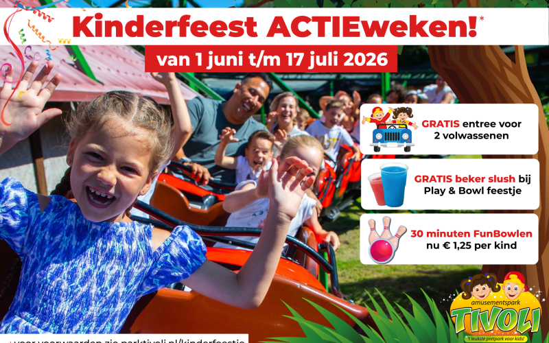 Kinderfeest actieweken - juni 2026