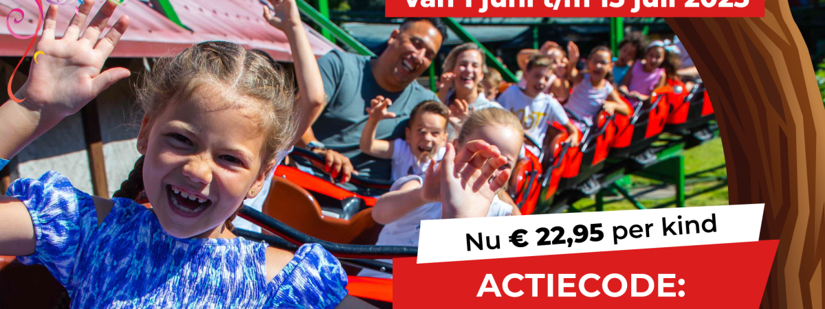 Kinderfeestactie 1 juni - 13 juli 2025