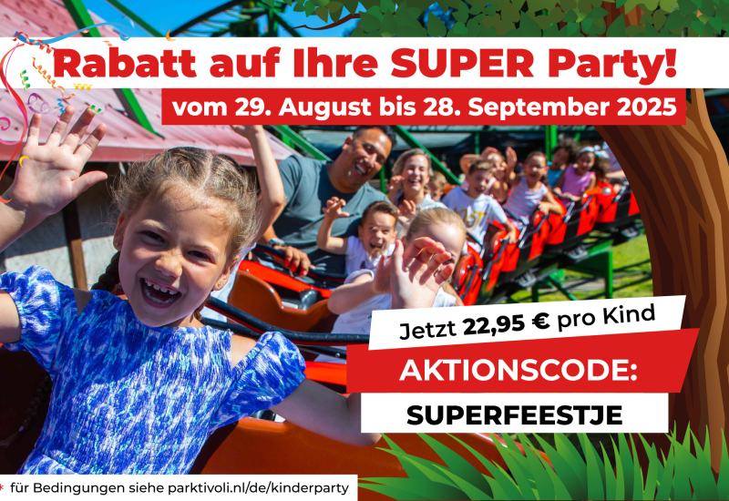 Kinderfeestactie aug – sept 2025 – DUITS Kinderfeestactie aug - sept 2025 - DUITS