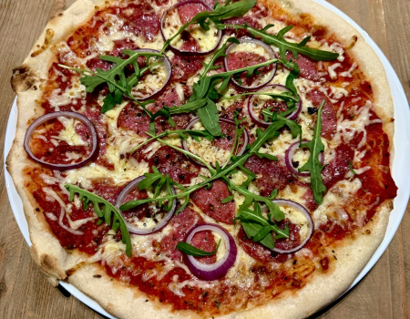 Pizza salami Pizza salami